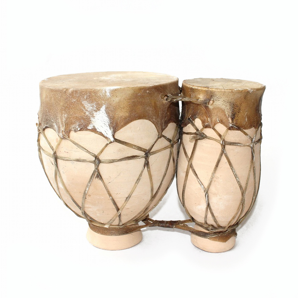 タムタムダブル 素焼き 中