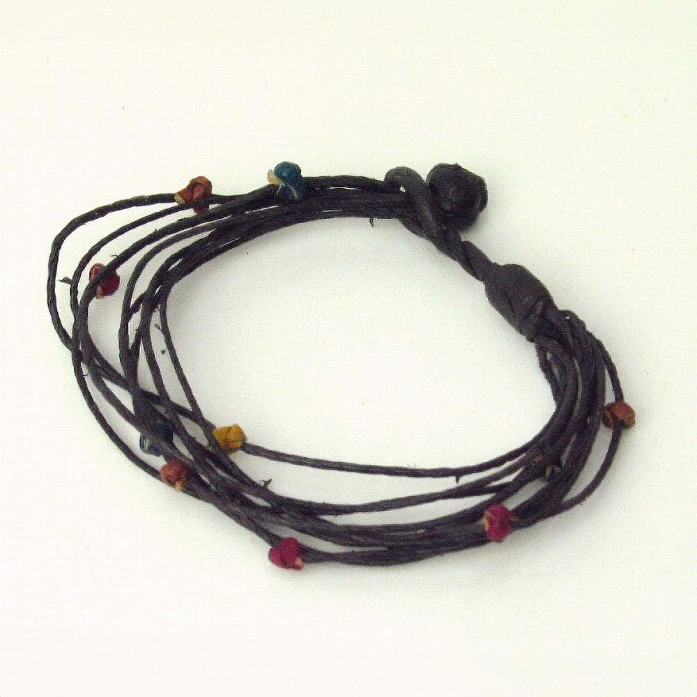 革ブレスレット10本革紐