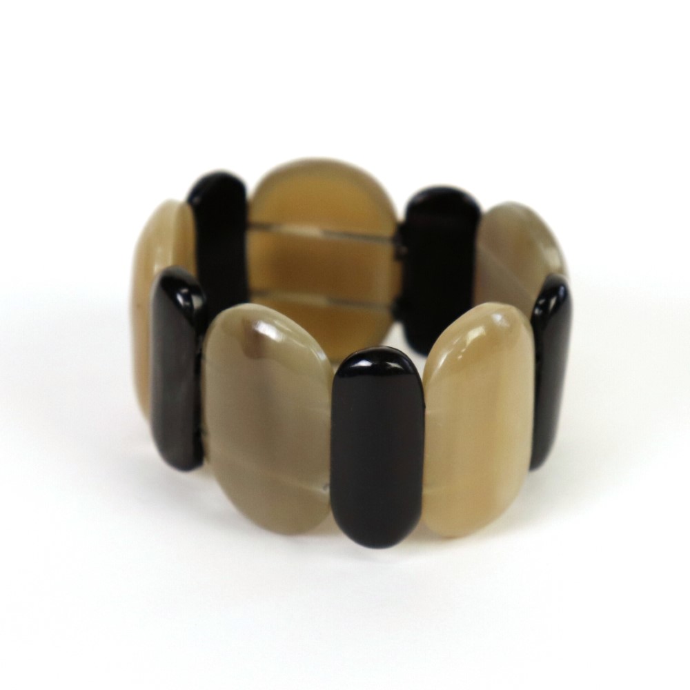 牛角バングル 楕円