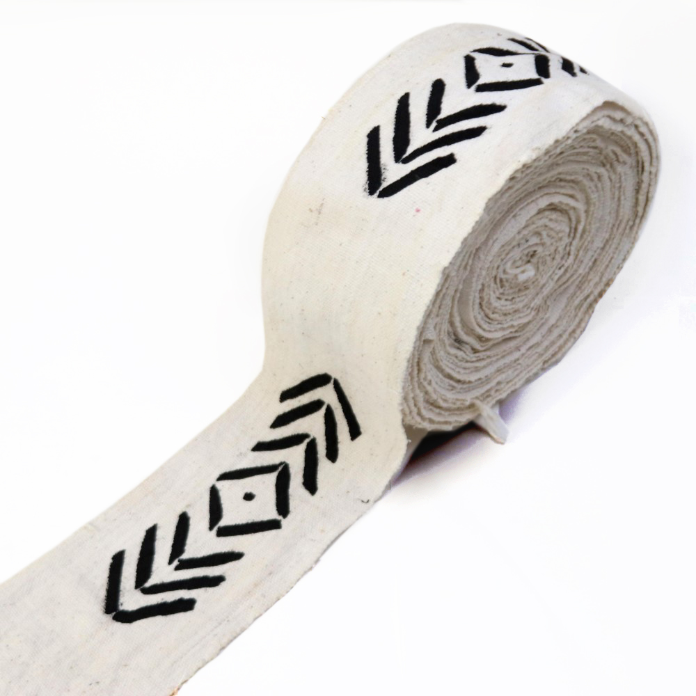 マリ泥染め帯 1M 05