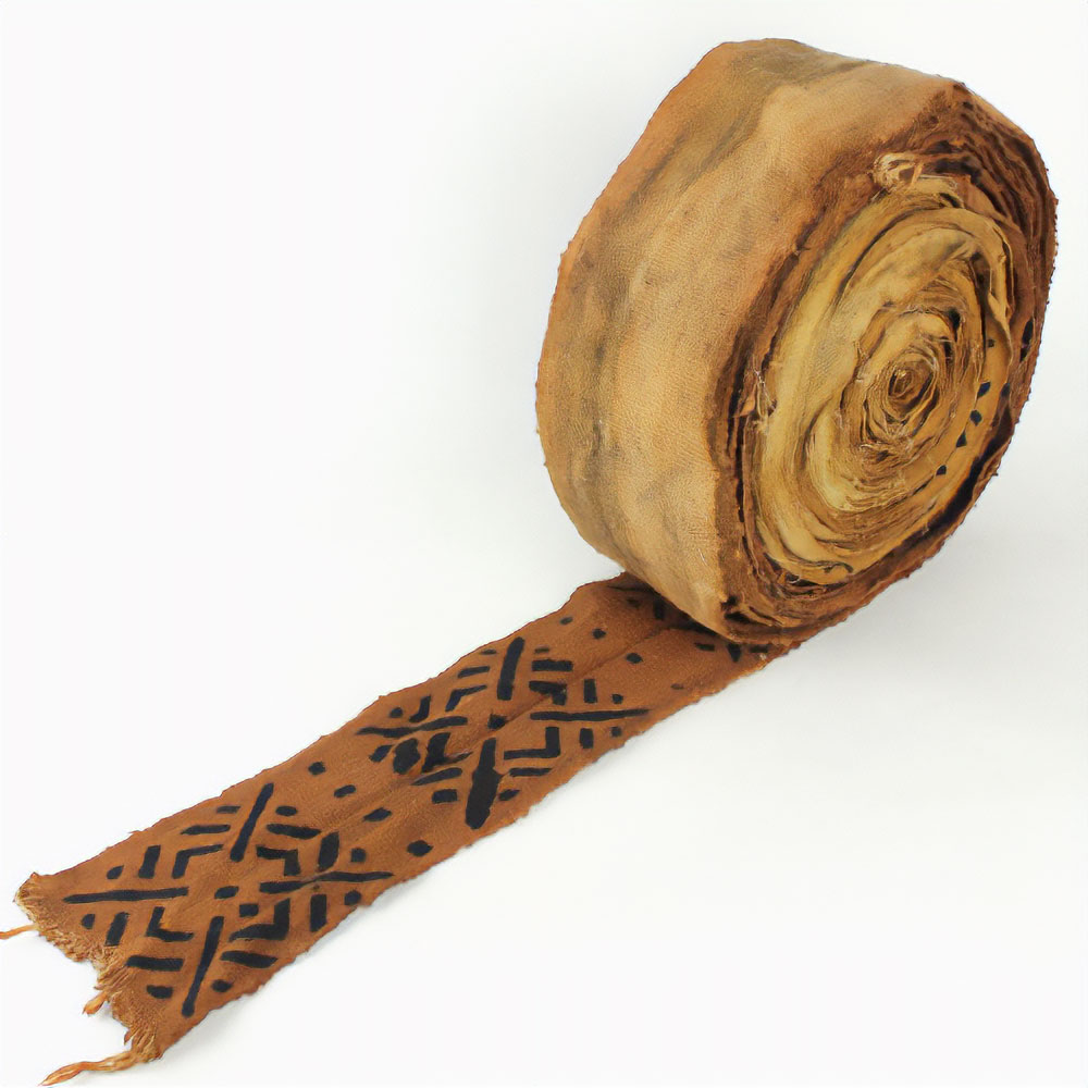 マリ泥染め帯 1M 1605泥柄