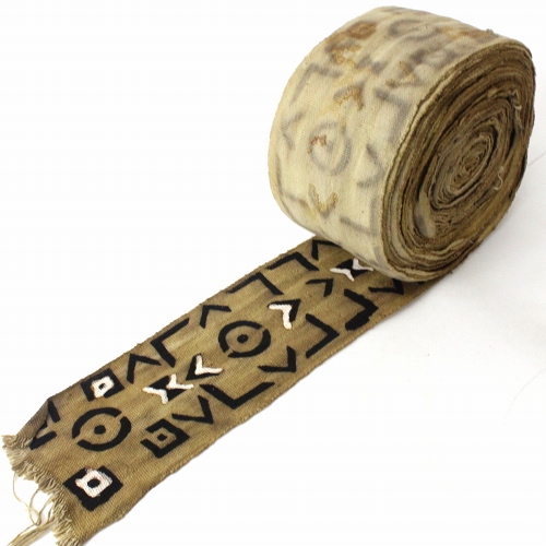 マリ泥染め帯 1M 1704