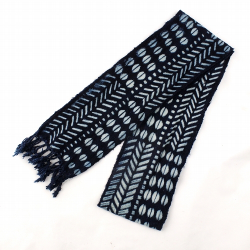 藍染柄ベルト 101