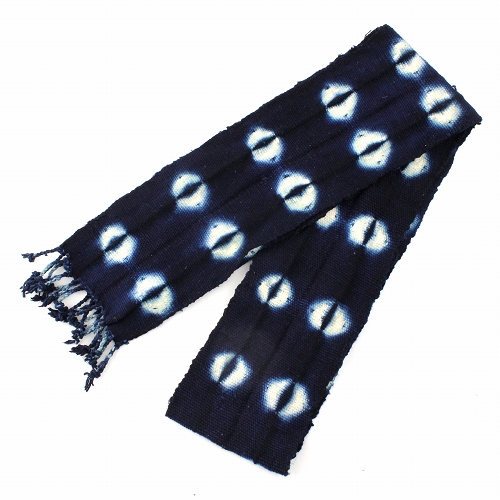 藍染柄ベルト 108