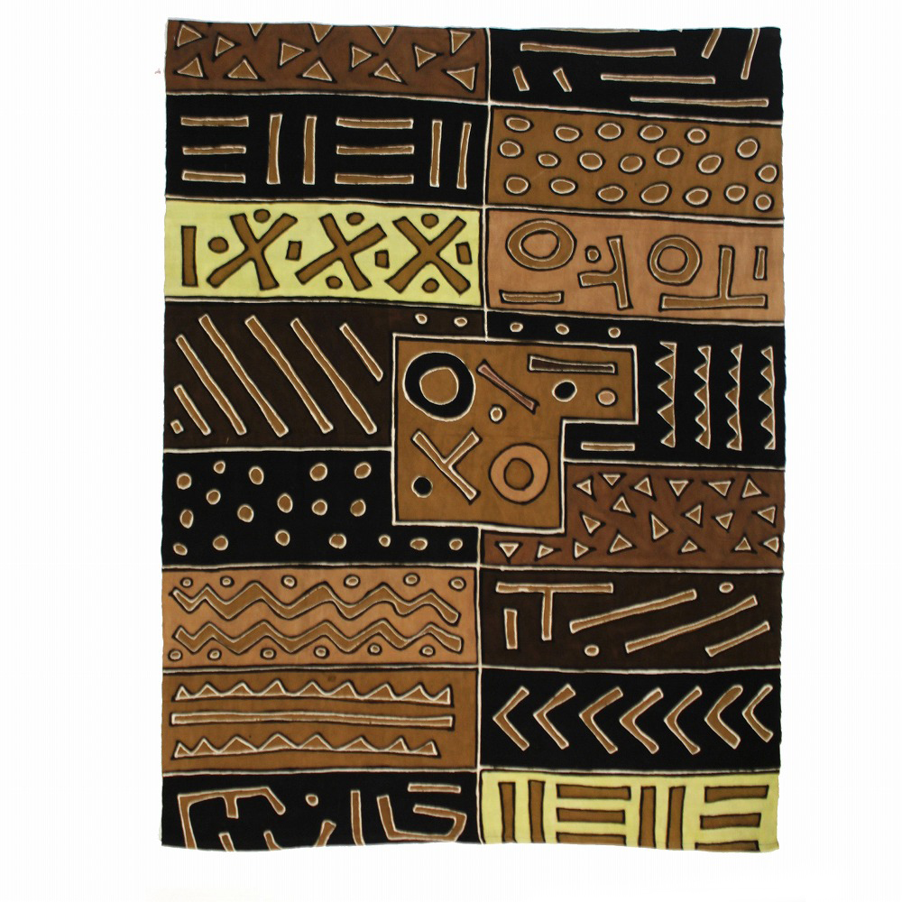 NDOMO泥染ブランケット小 03 一点物