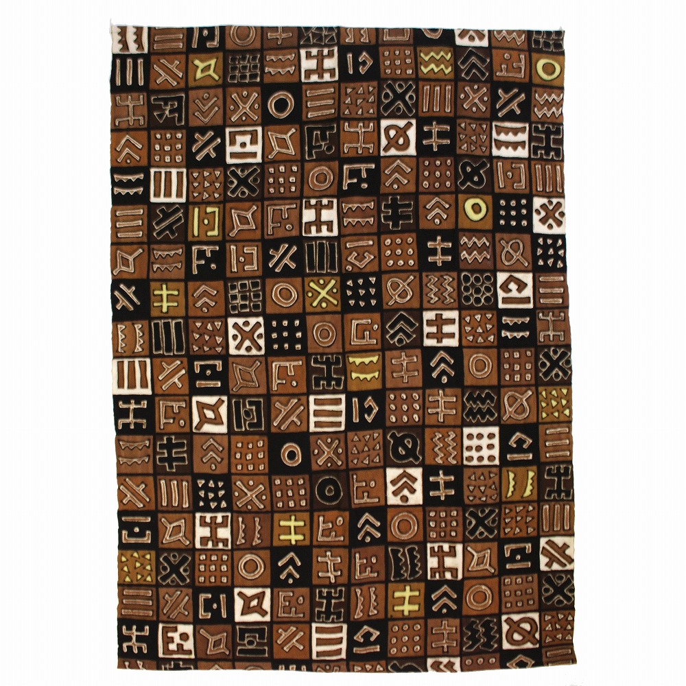 NDOMO泥染ブランケット小 10 一点物