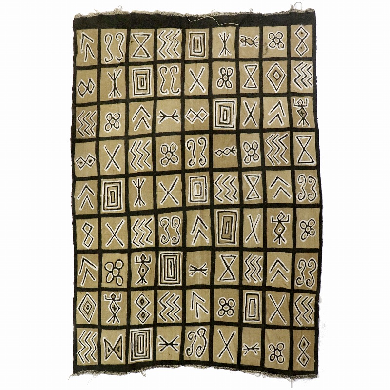 泥染ブランケットマルチカラー小 一点物_02