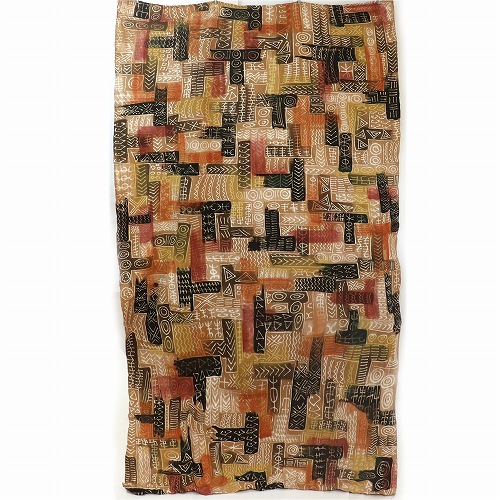 NDOMO泥染ベッドカバー大 270x140 6 一点