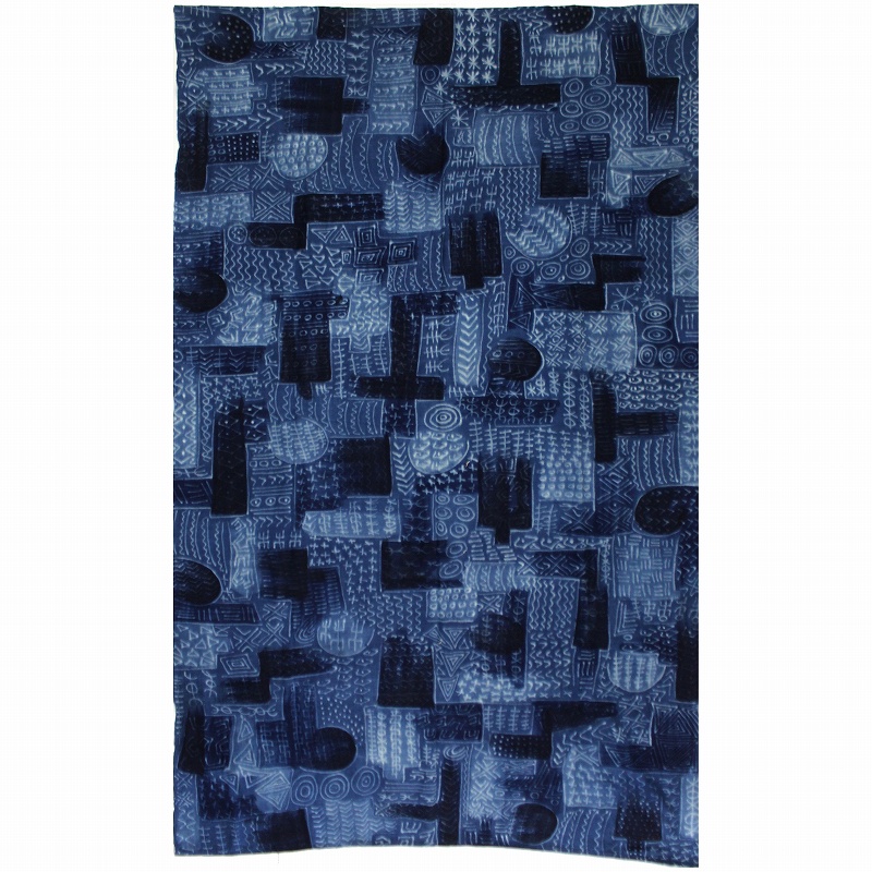 NDOMO藍染ベッドカバー大 270x140 14