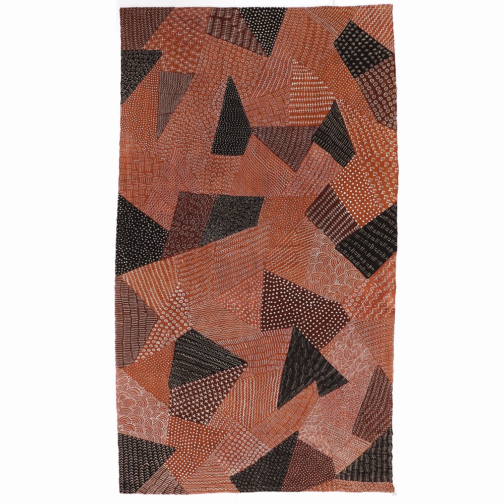 NDOMO泥染ベッドカバー大 270x140 42 一点物