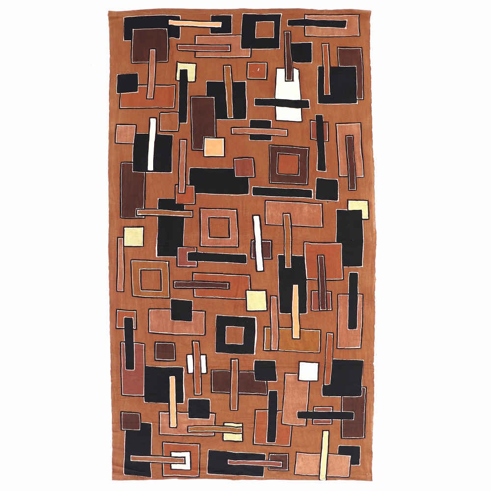 NDOMO泥染ベッドカバー大 270x140 48 一点物