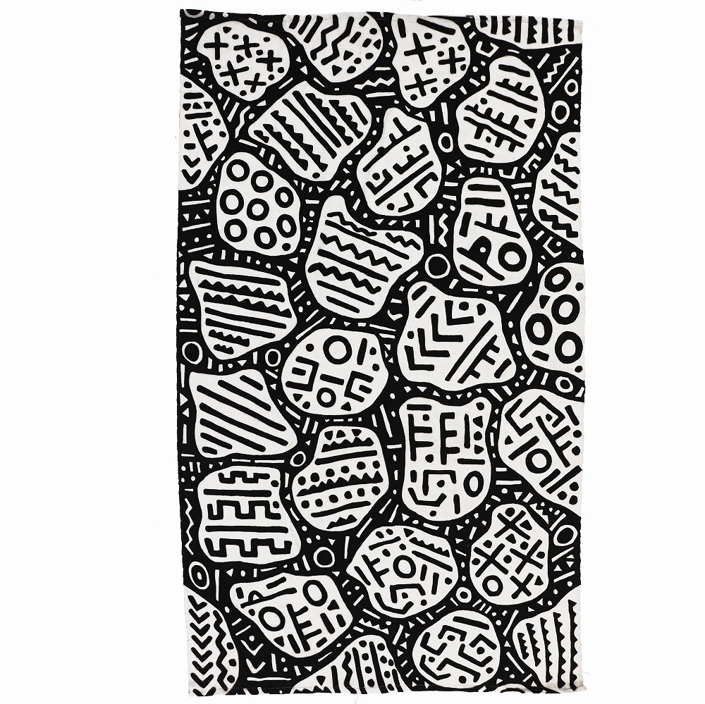 NDOMO泥染ベッドカバー大 270x140 50 一点物