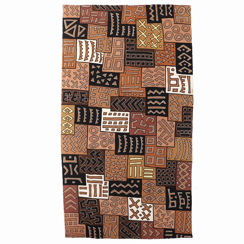 NDOMO泥染ベッドカバー大 270x140 57 一点物