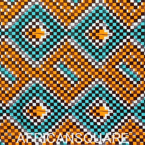 コートジボワールパーニュ UNIWAX 2ヤード 0021