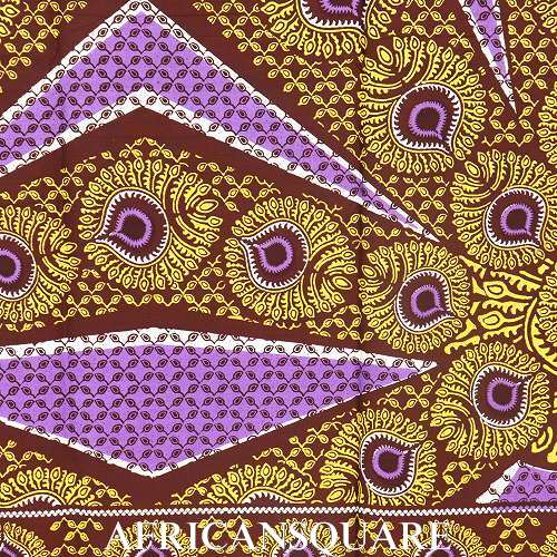 コートジボワールパーニュ UNIWAX 2ヤード 0036