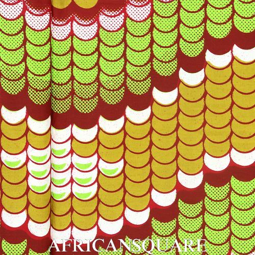 コートジボワールパーニュ UNIWAX 2ヤード 0043