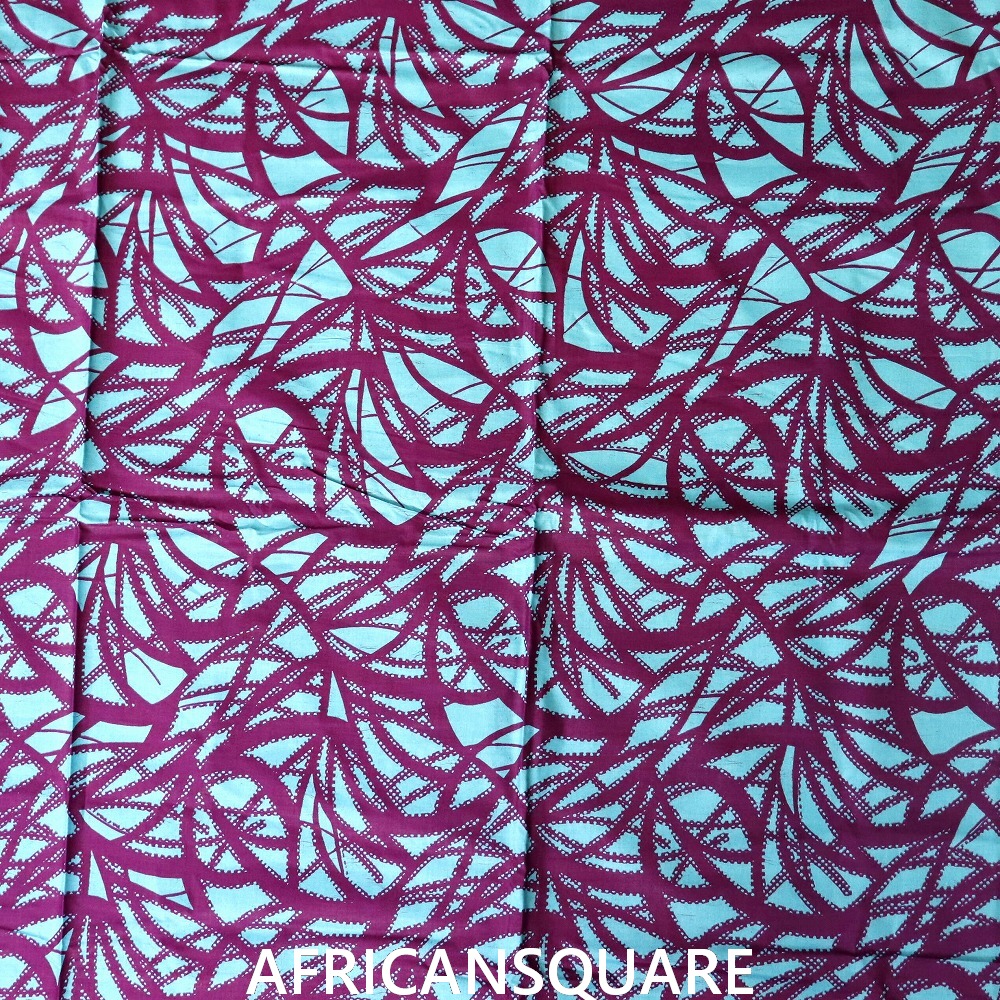 コートジボワールパーニュ UNIWAX 2ヤード 0055