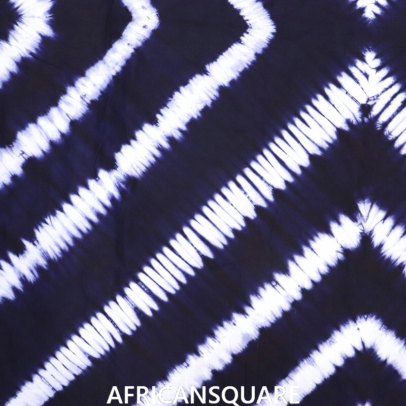 トーゴバティック 藍絞り染 _006