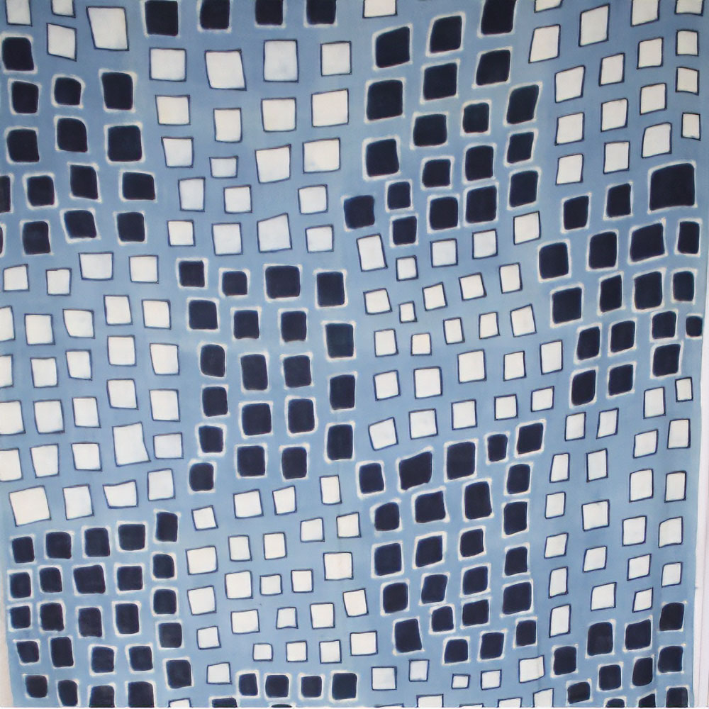 藍染手織薄布NDOMO03藍5.8x1.1m/切売り