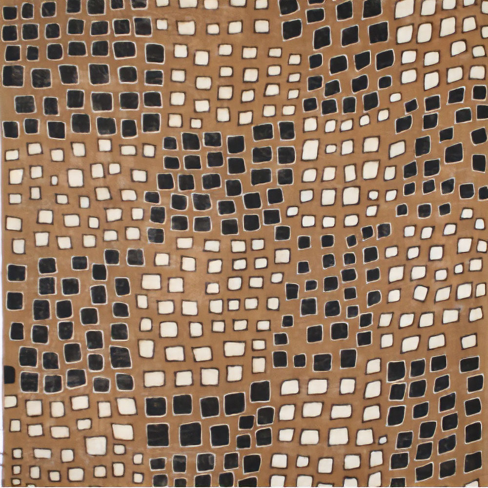 NDOMO 泥染手織薄布 04茶 5.8x1.1M/切売り1M