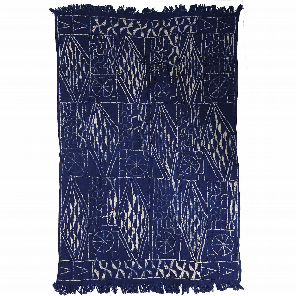 バミレケ藍染布NDOP 中 04 一点物