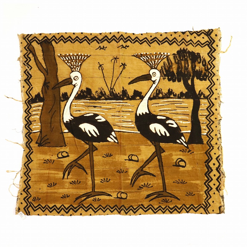 泥染絵布 中 05 一点物