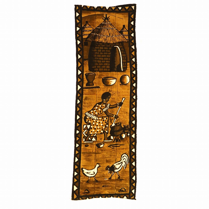 泥染絵布 中 08 一点物