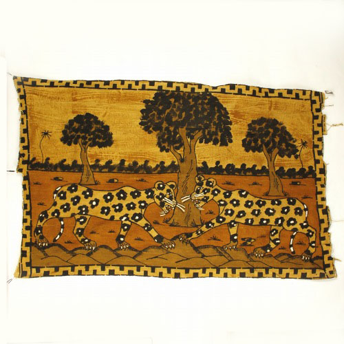 泥染絵ブランケット 1601　一点物