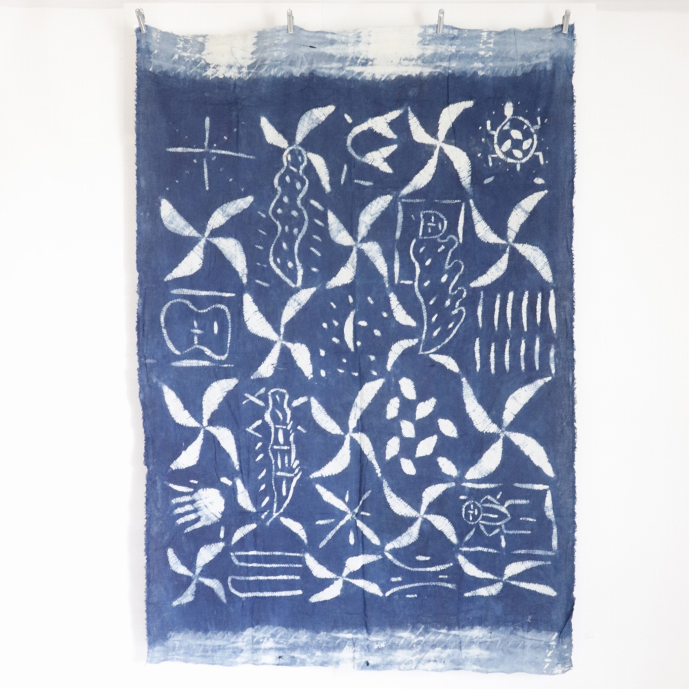 イボ藍染布 一点物 13