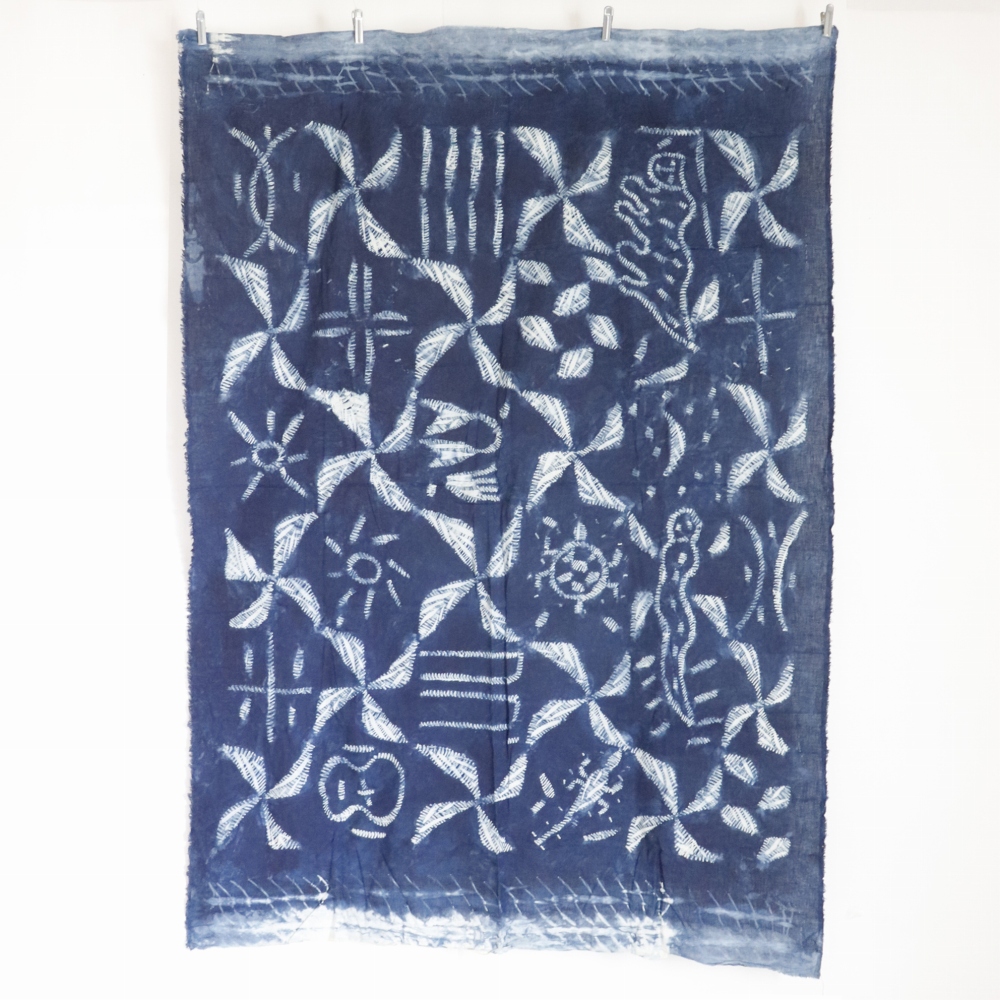 イボ藍染布 一点物 15