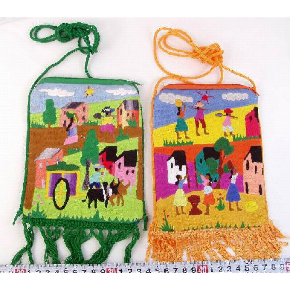 【SALE】刺繍ポシェットフリンジ @3500→2800円