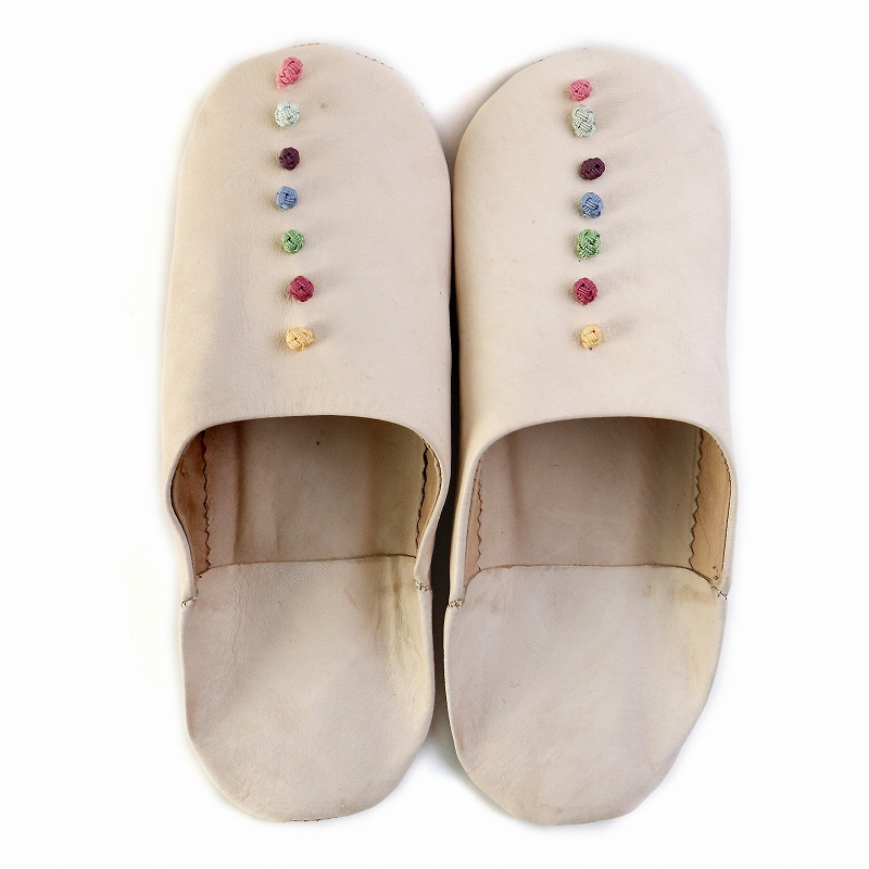 バブーシュ無地 カフス付 S19生成 39/43