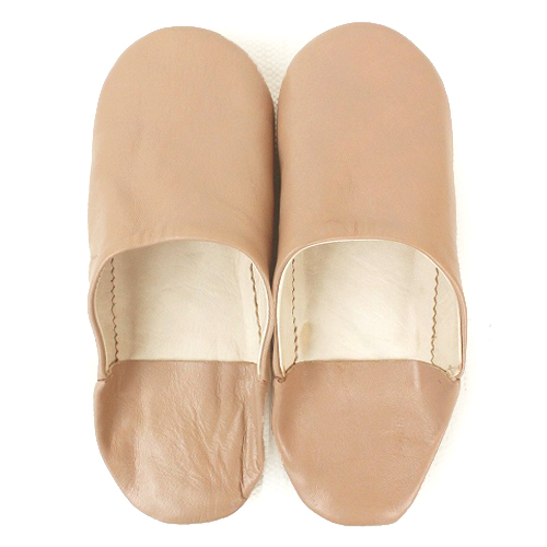 バブーシュ無地 F2カフェオレ 39/41/43