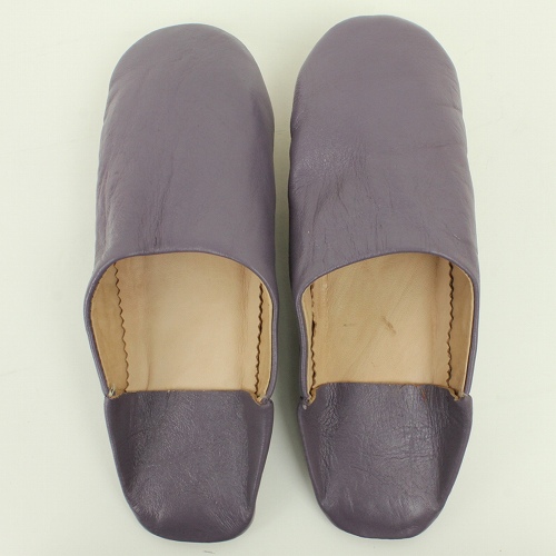 バブーシュ無地 F6あけび 39/43