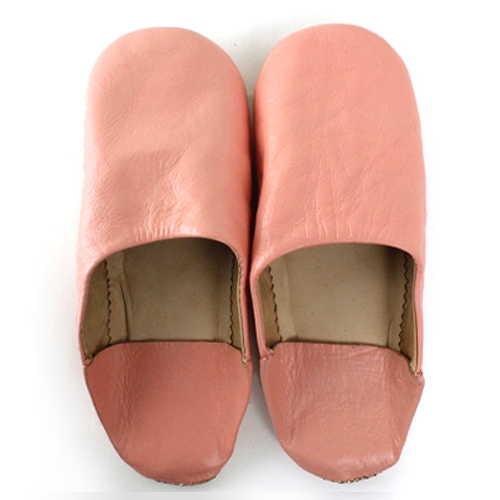 バブーシュ無地 S26サーモン 39/43