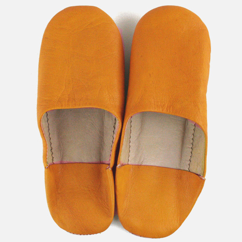 バブーシュ無地 S9オレンジ 39/43