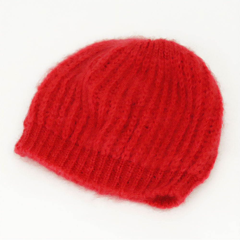 【SALE】ベビーモ キッドモヘアニット帽 無地 62ペッパーデュウ @5200→5000円