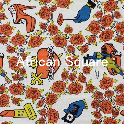 SHINE SHINE プリント布 幅140CM X64CM単位 04