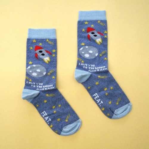 靴下 MENS 26-29.5CM 月旅行 @1600→1280円