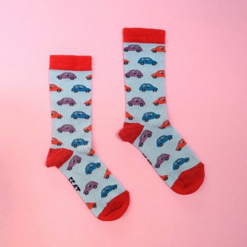 靴下 KIDS 14-15.5CM くるま @1600→1280円