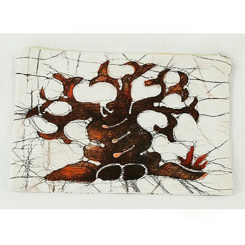 【SALE】バティックポーチ バオバブ @2400→1200