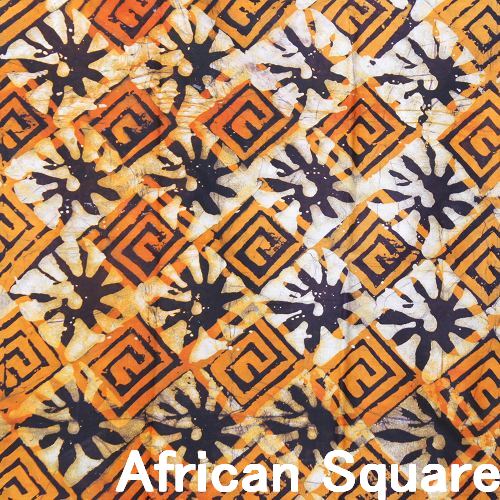 ガーナバティック布 047