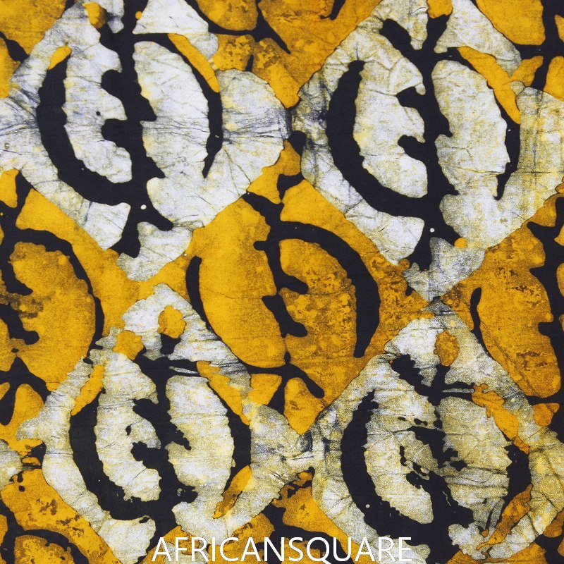 ガーナバティック布 053