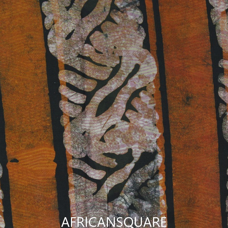 ガーナバティック布 055