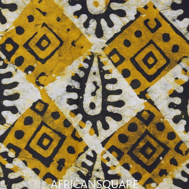 ガーナバティック布 057