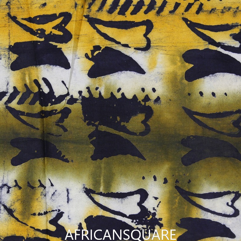 ガーナバティック布 063