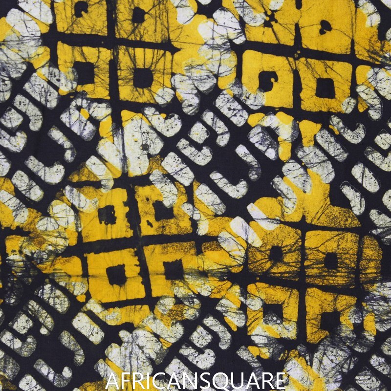 ガーナバティック布 068