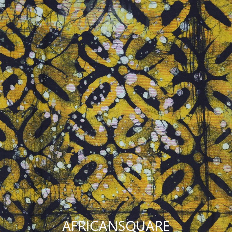 ガーナバティック布 070