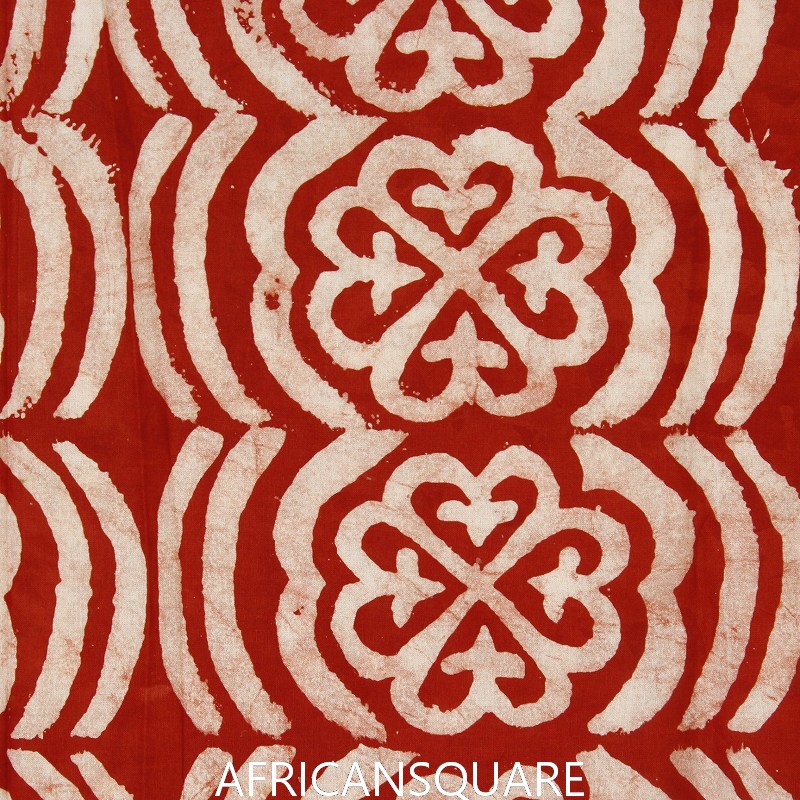 ガーナバティック布 075