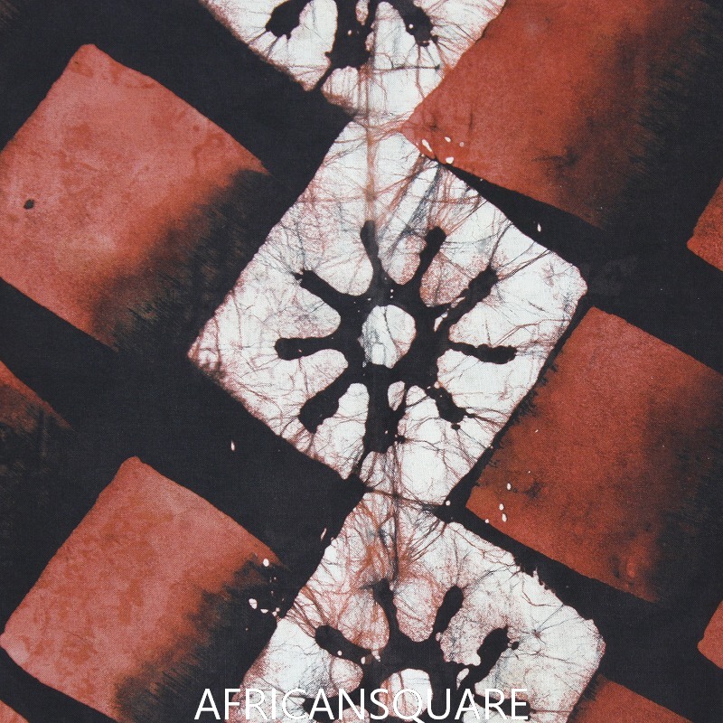 ガーナバティック布 079